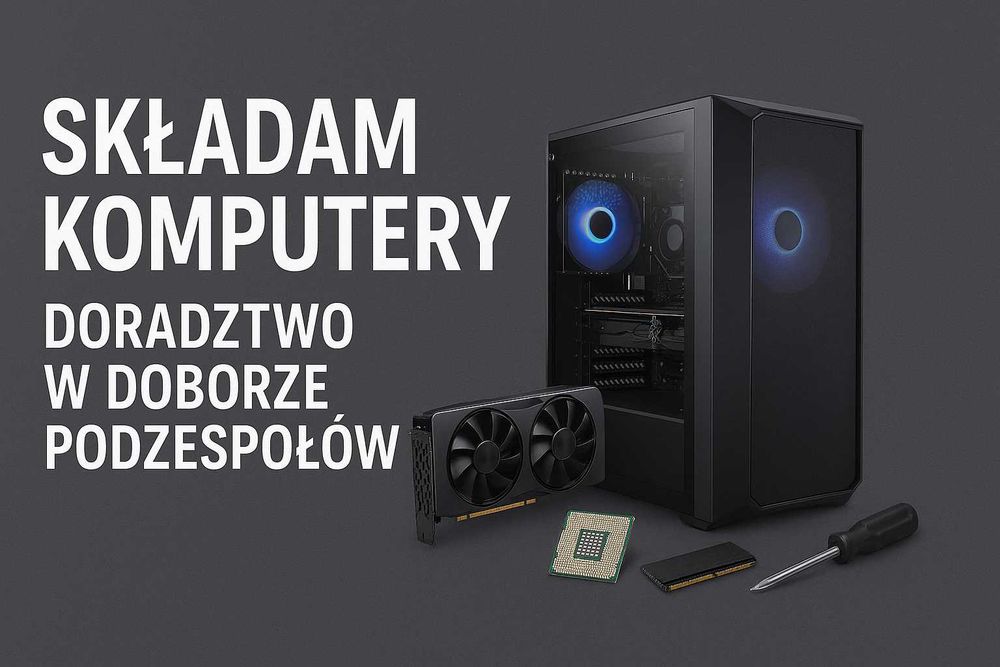 Składanie komputerów / Doradztwo w doborze podzespołów