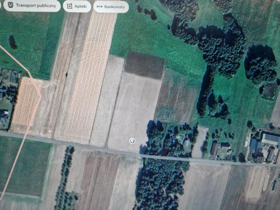 Działka budowlana 1500m kwadratowych okolice Strykowa - Widok 2