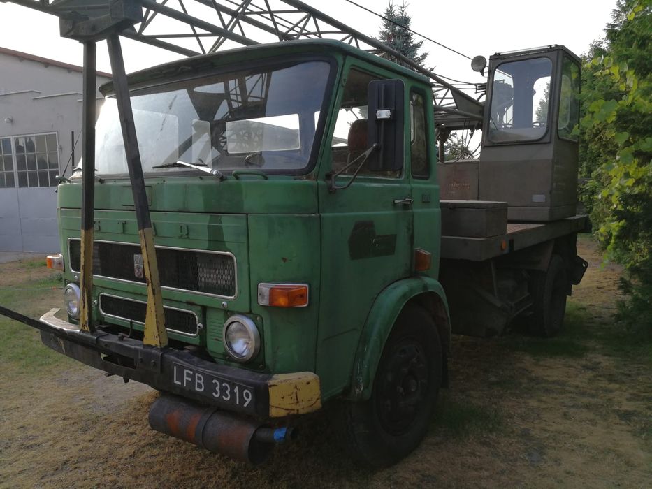 Star 28 żuraw samochodowy