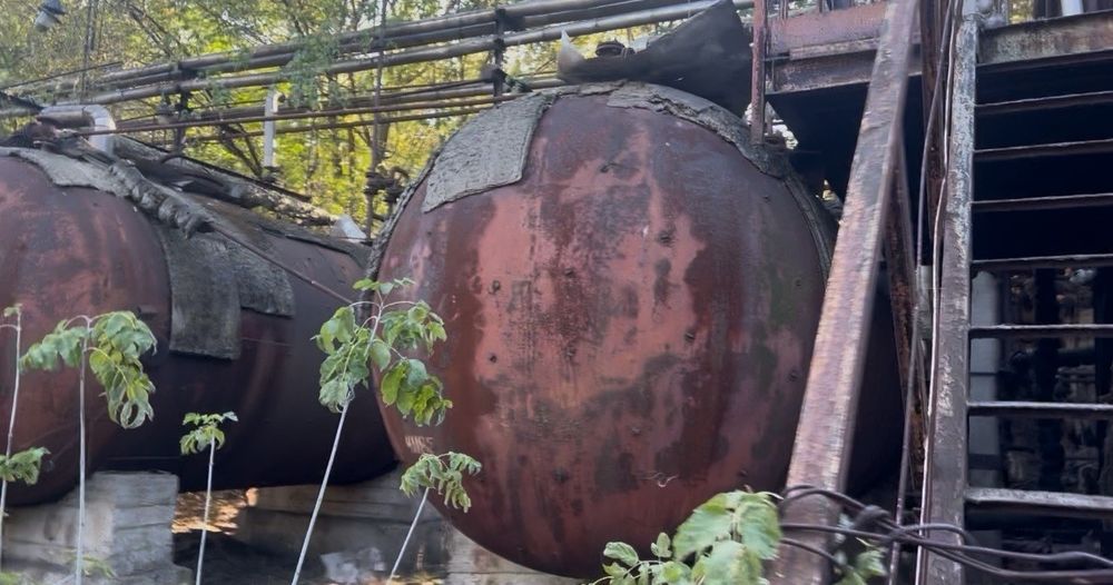 Ємність біметал, бочка биметалическая, емкость 25 м.куб.