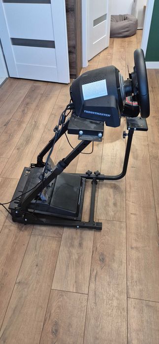 Zestaw sim racing VR, Thrustmaster T-GT II, skrzynia, stelaż, google