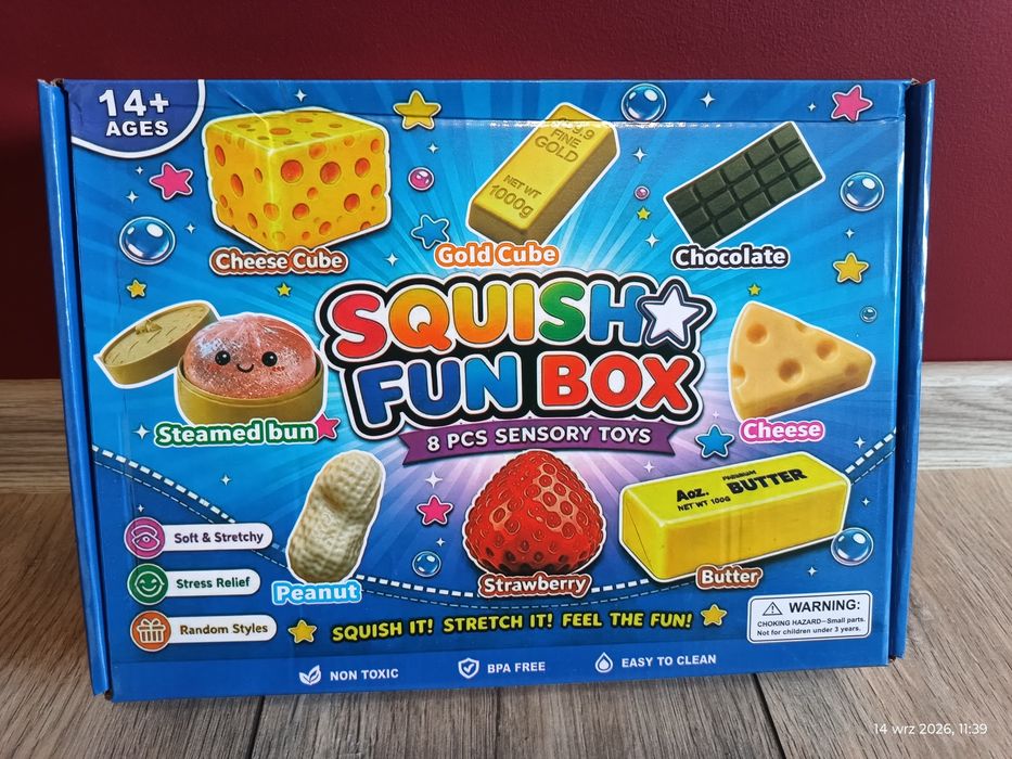 Nowy zestaw squishy funbox