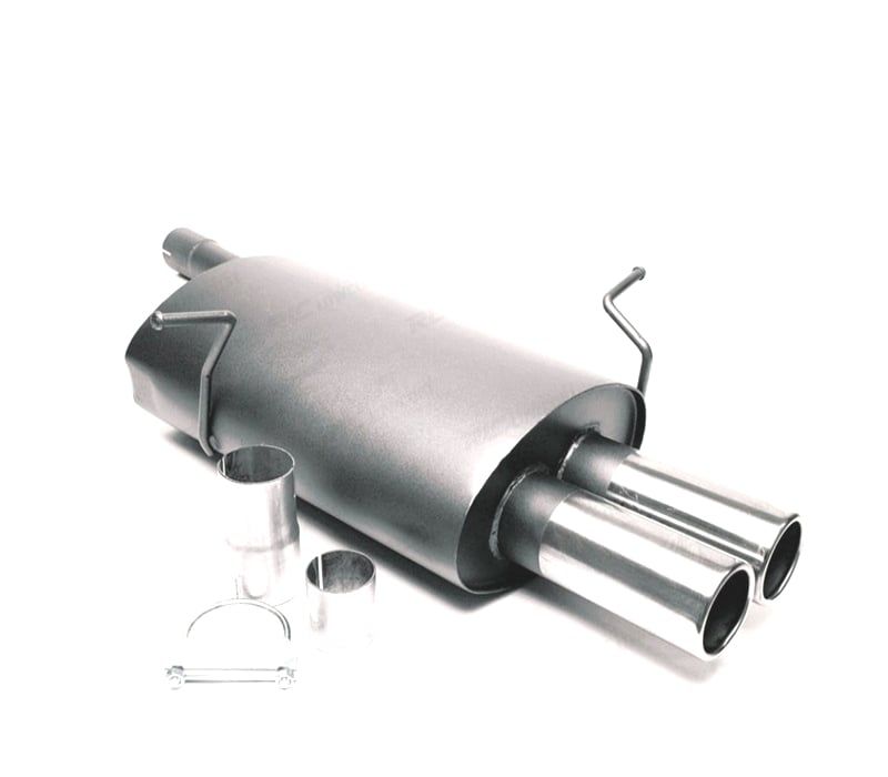 PANELA DE ESCAPE BMW SERIE 3 E46 1998-2001 x2 CHANFRADO