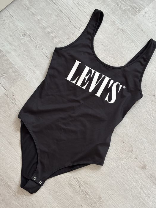Боді Levis чорний та червоний