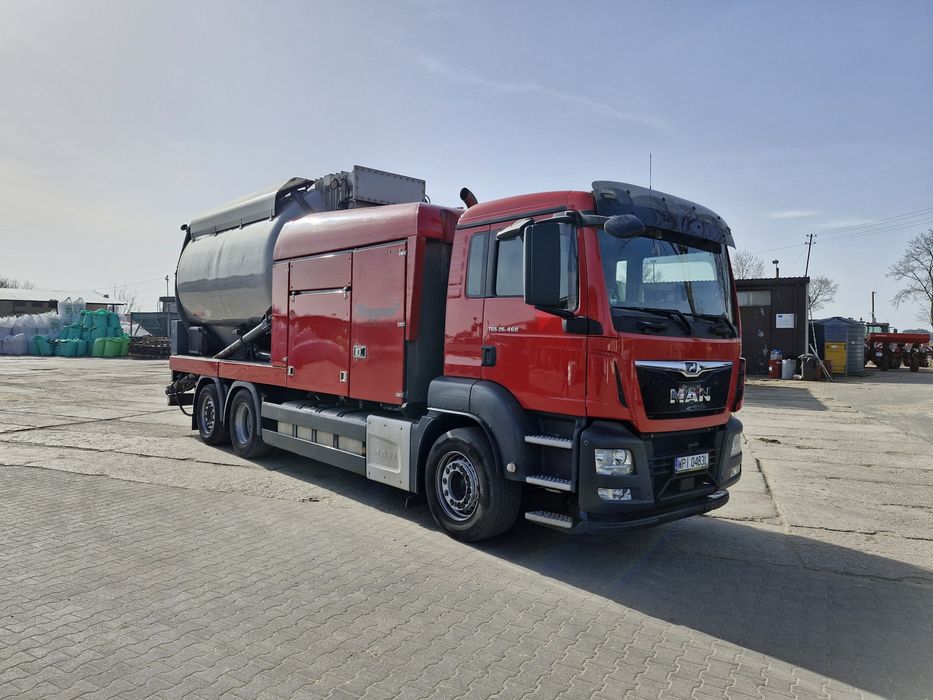 Mobilna mieszalnia pasz młyn pasza śrutowanie gniecenie