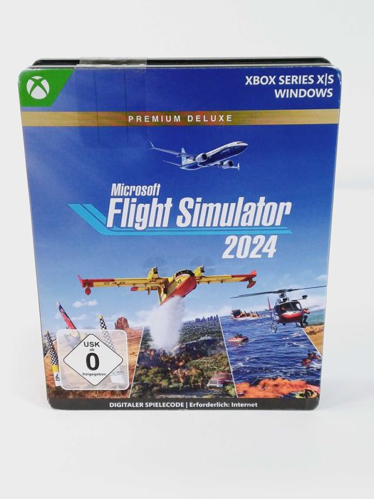 Gra Flight Simulator 2024 Premium Deluxe Xbox series X|S PC niemiecki