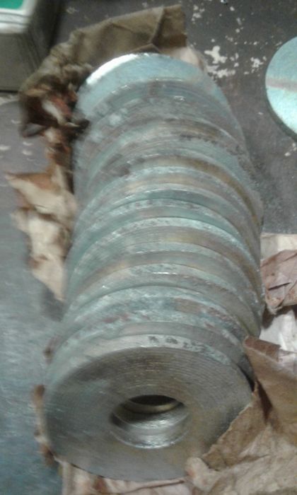 Шайбы с покрытием