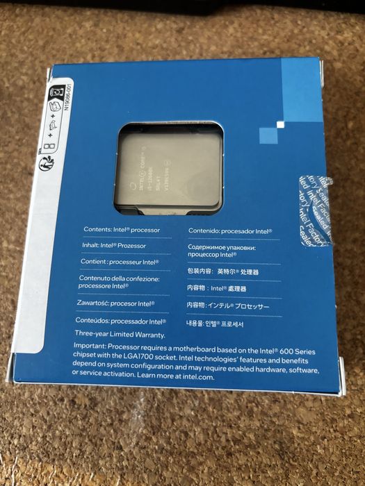 Procesor 12gen i5-12600K