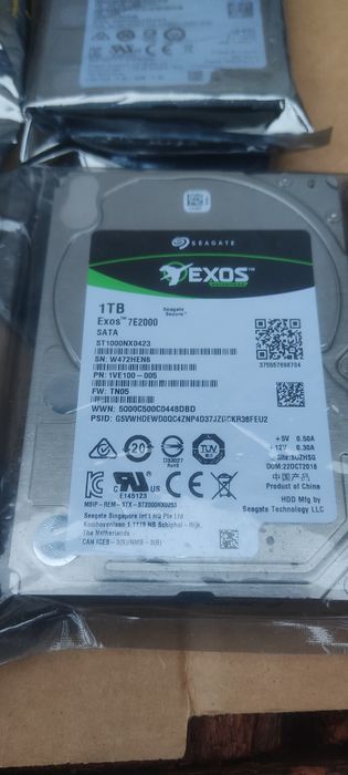 Жорсткий диск SEAGATE EXOS 7E2000 1TB 2.5