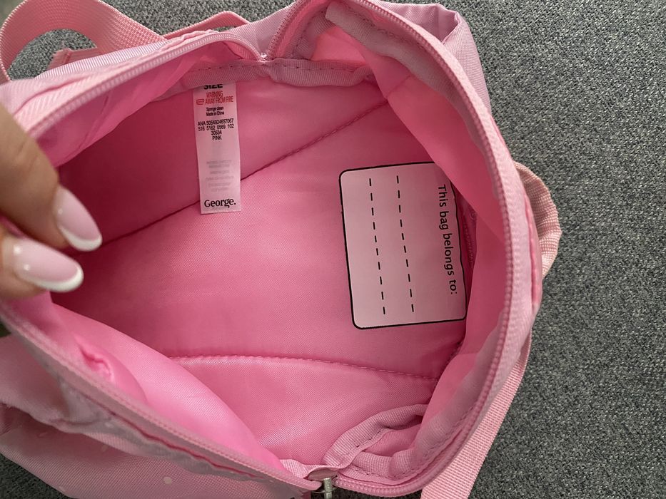 Дитячий рюкзачок George/ рюкзак для девочки с родительской ручкой