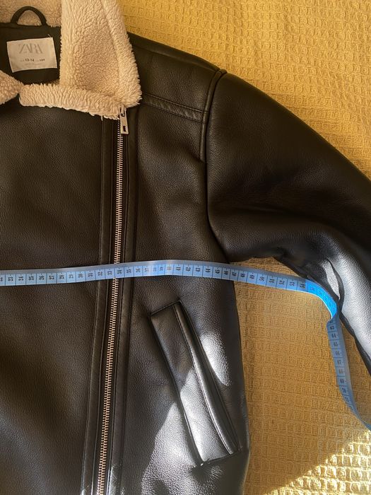 Zara kurtka kożuch xs