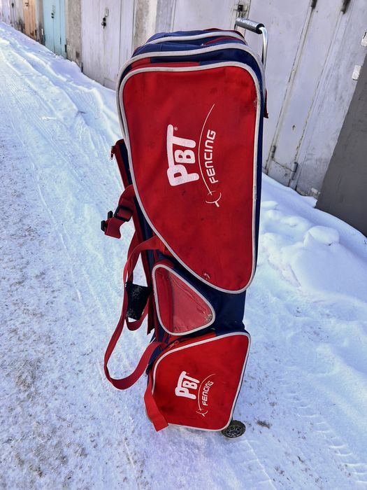 Сумка PBT з колесами для фехтувального обладнання