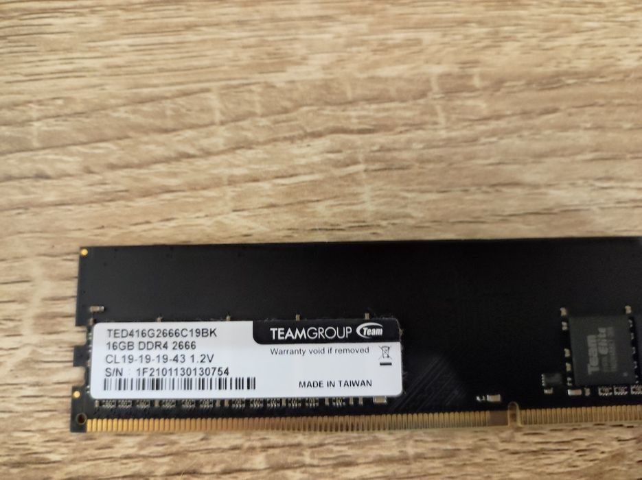 16GB RAM ddr4 2666mhz teamgroup