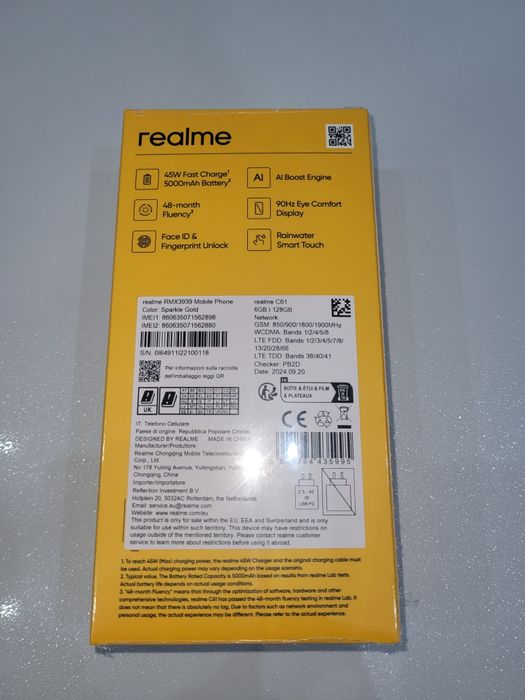 Sprzedam smartfon realme C 61