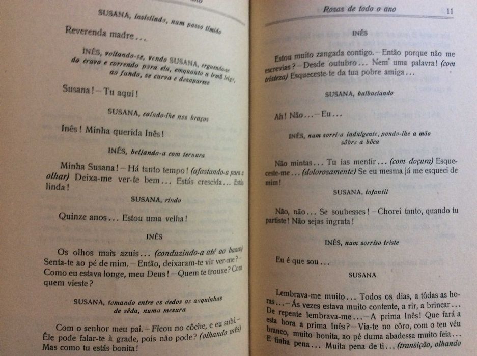Júlio Dantas - Rosas de todo o ano ( Teatro ), 192?