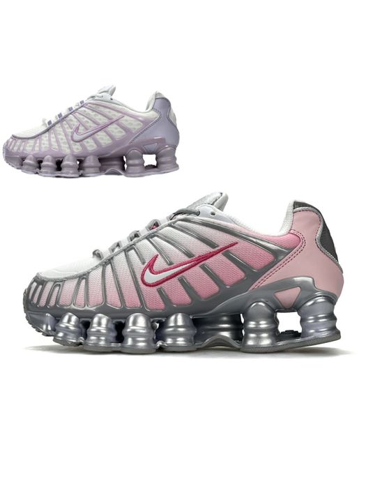 Жіночі кросівки Nike Shox TL Pink EU 36-41р  сітка