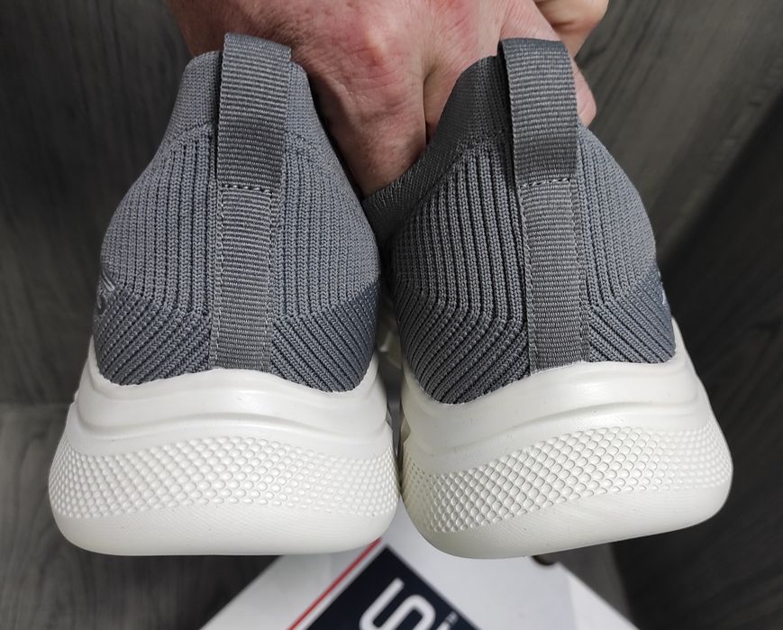 45 Skechers Bobs Sport B Flex - Frigid Edge Grey оригінальні чоловічі кросовки