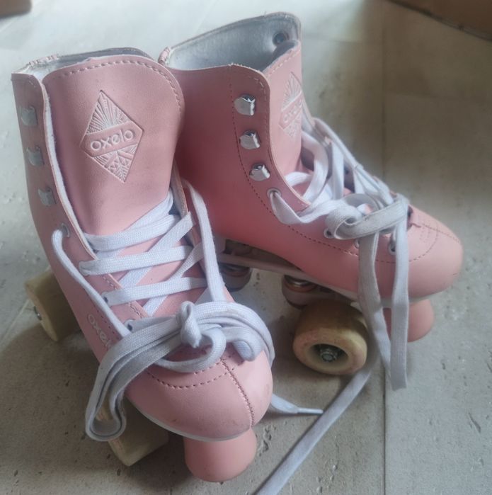 Wrotki figurowe Oxelo 33 różowe