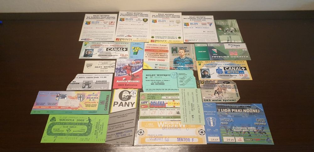 Bilety piłkarskie