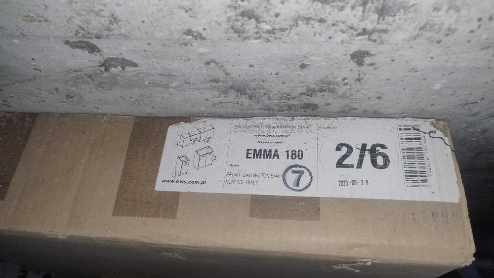 Nowa Szafka Leroy Merlin wiszaca 60 cm biala nad piekarnik