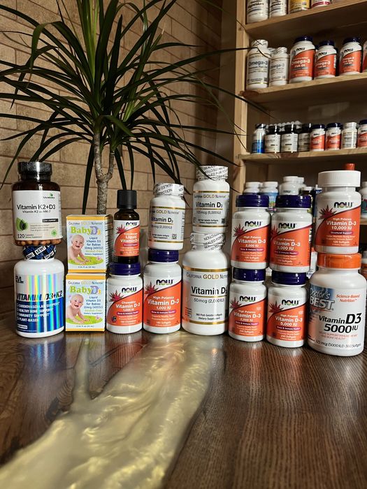 Вітамін Д3 для дітей та дорослих Вітамін D3 Д3К2