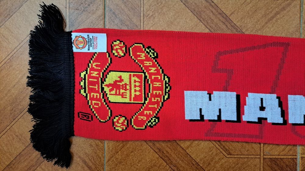 Cachecóis duplos do Manchester United FC