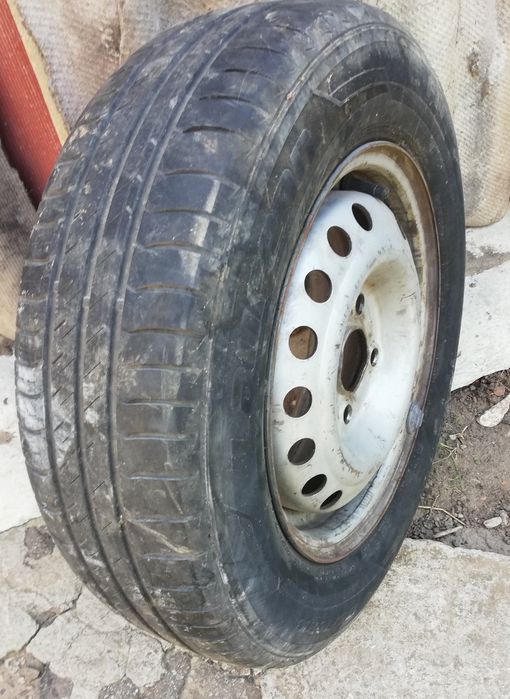 Летняя резина 175 70 р13 185 60 р14 на дисках разболтовка 4/100 4/98