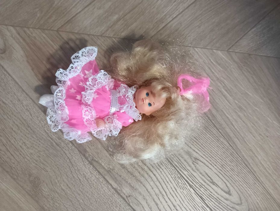 Lalka dziecko Barbie laleczka w sukience
