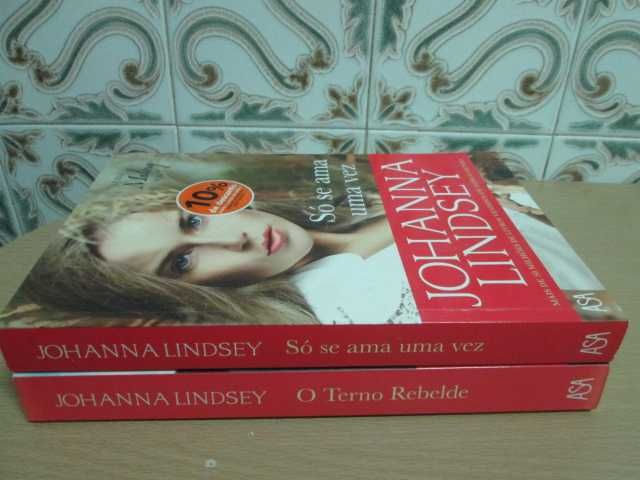 Livros Johanna Lindsey (Oferta portes)