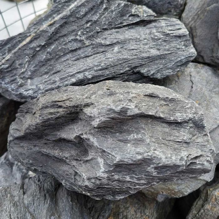 Kora czarna gabion antracyt 63-250 Kamień gabionowy ogrodowy dekoracyj
