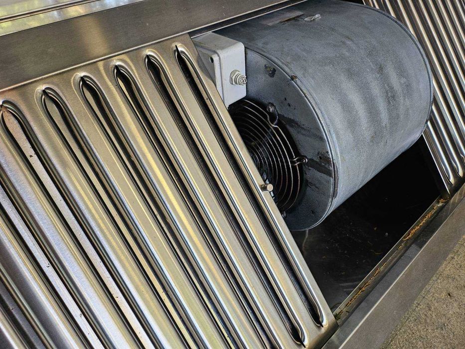 Hotte em inox com motor