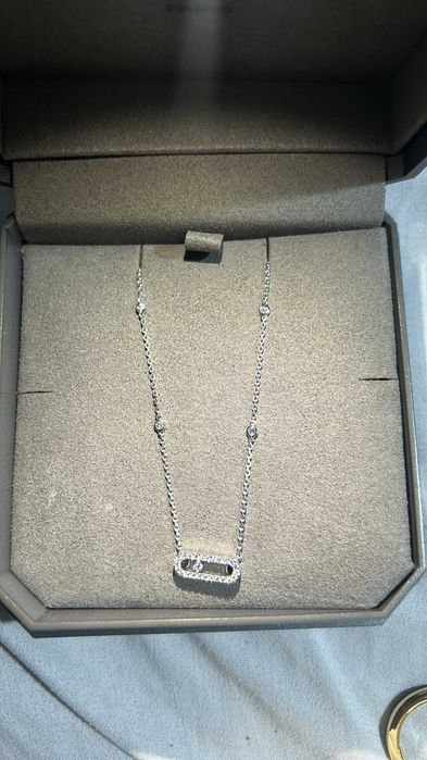 Fio Classique Ouro Branco com Diamantes