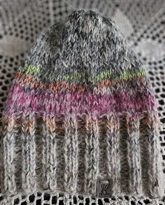 Czapka komin rękawiczki handmade