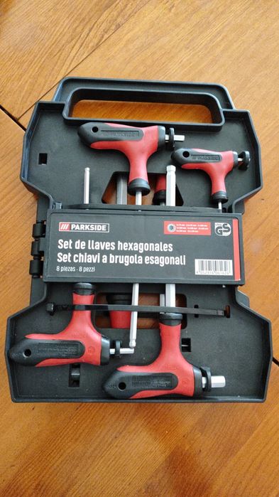 Conjunto de chaves hexagonais