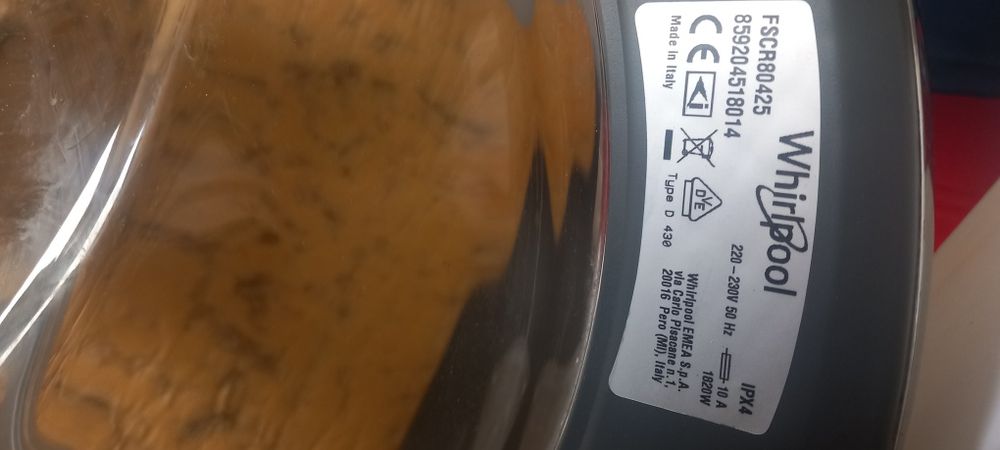 Material maquina lavar wirlpol  8kg