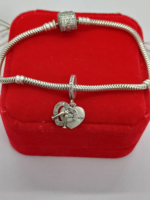 Zawieszka charms ze srebra, srebro 925