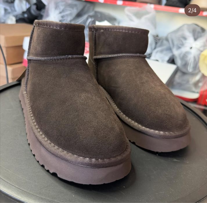 Натуральні шоколадні угги