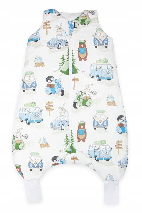 Śpiworek Z Nogawkami 86-104 M Całoroczny Wzory!