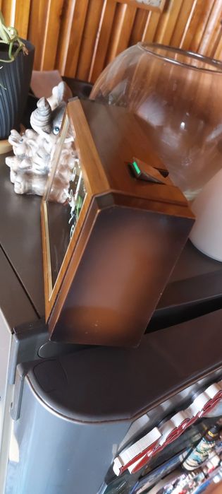 Zegar z budzikiem Rhythm