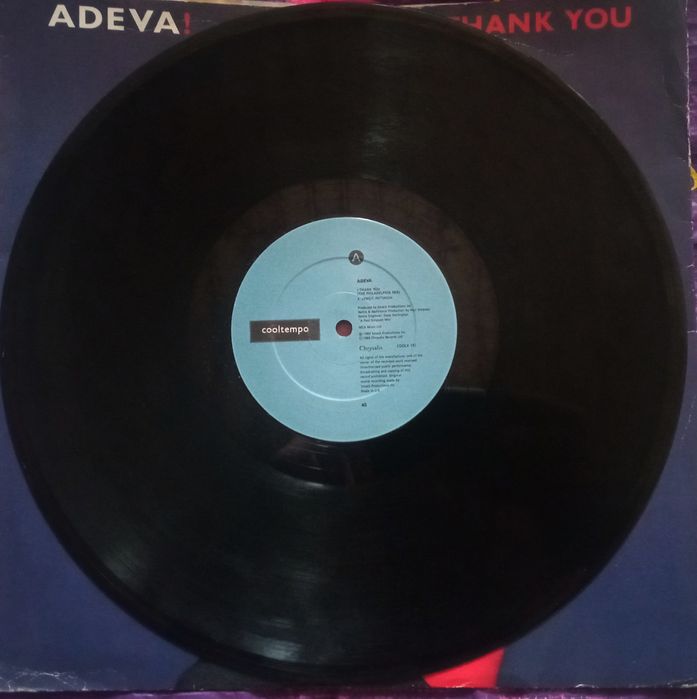 Vinil Maxi Singles Adeva - I Thank you