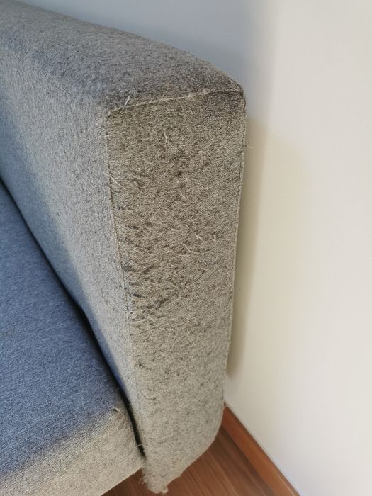 Sofá cama cincento