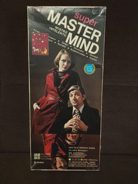 Super Master MInd , Mistrz intelektu , gra dla dwóch osób.