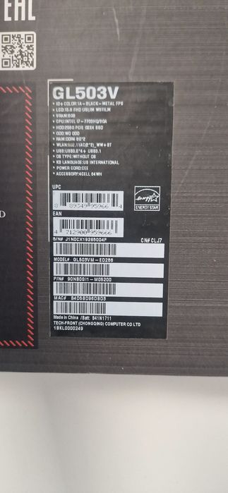 Laptop Asus Rog strix