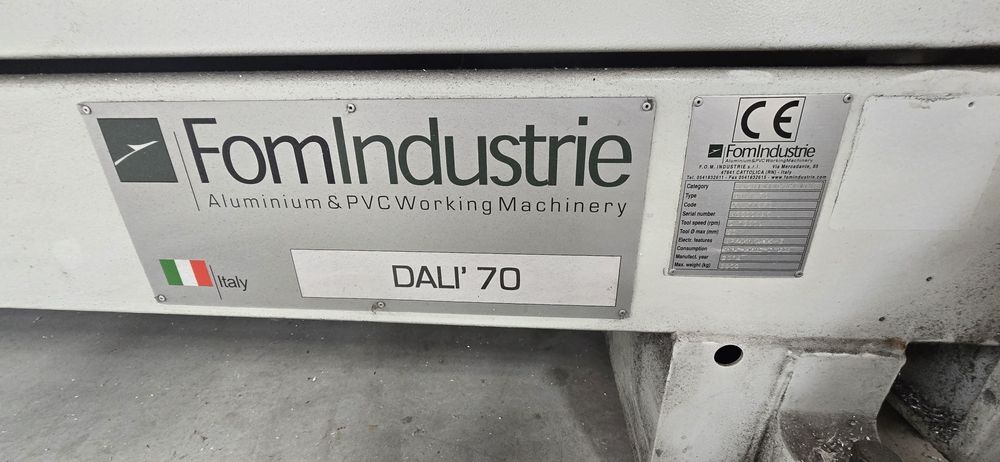 Centro de trabalho Alumínio Fom Industrie