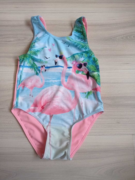 Strój kąpielowy dla dziewczynki, jednoczęściowy, 110-116, Pepco