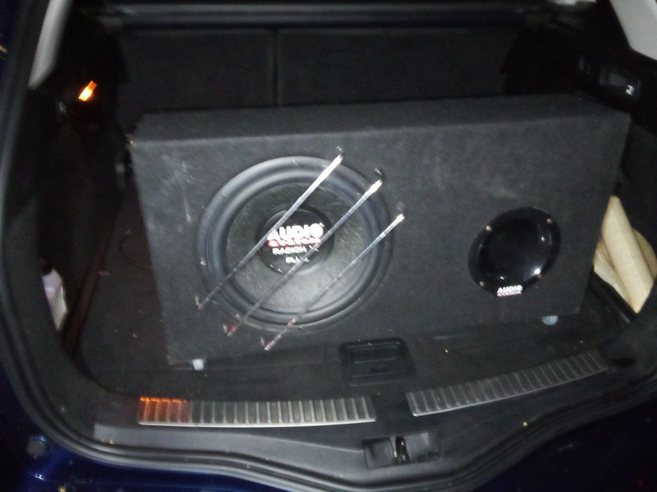 Subwoofer Wzmacniacz Zestaw Audio System Alpine