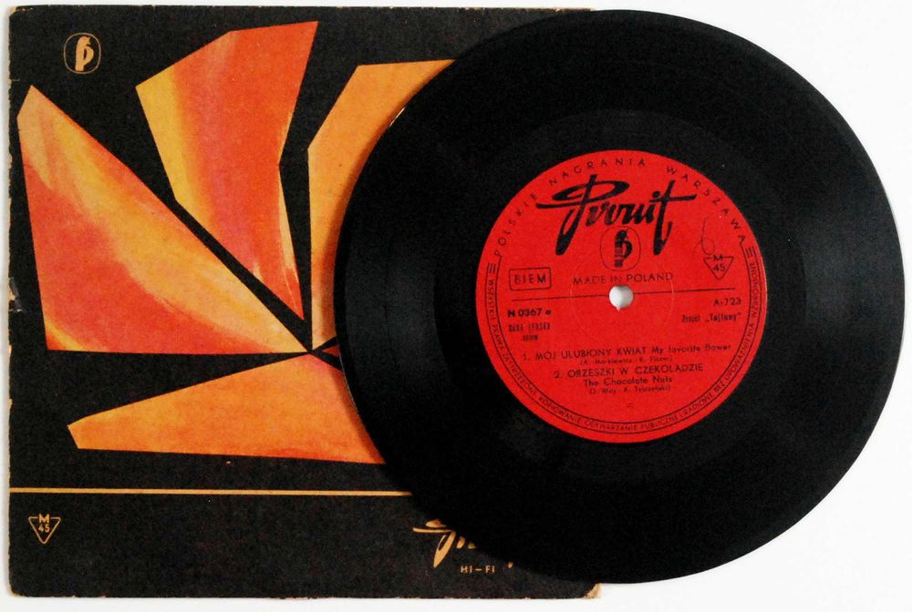 Dana Lerska, Tajfuny - Mój Ulubiony Kwiat (N 0367) 1965r.