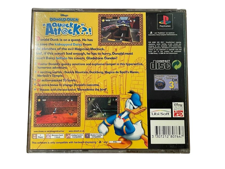 Donald Duck Quack Attack PSX VIMAGCO.PL Bydgoszcz Śniadeckich 11