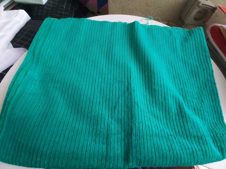 BOMBAZINE VERDE MAR c/ 1,60 x 0,60 cm (Nova)