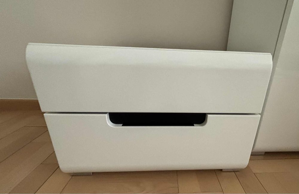 Meble HEKTOR Biały laminat/ biały połysk